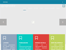 Tablet Screenshot of projectlife.it